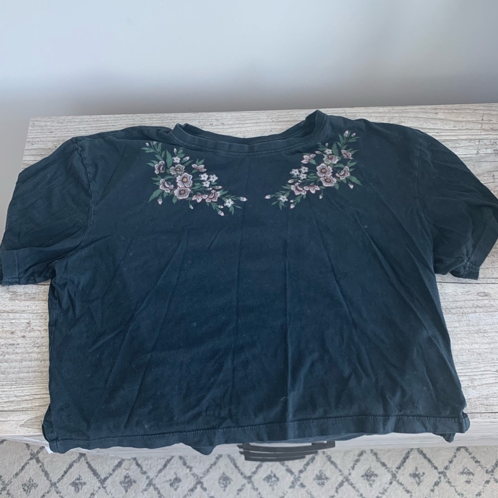 Adam Levine Boxy Crop Top